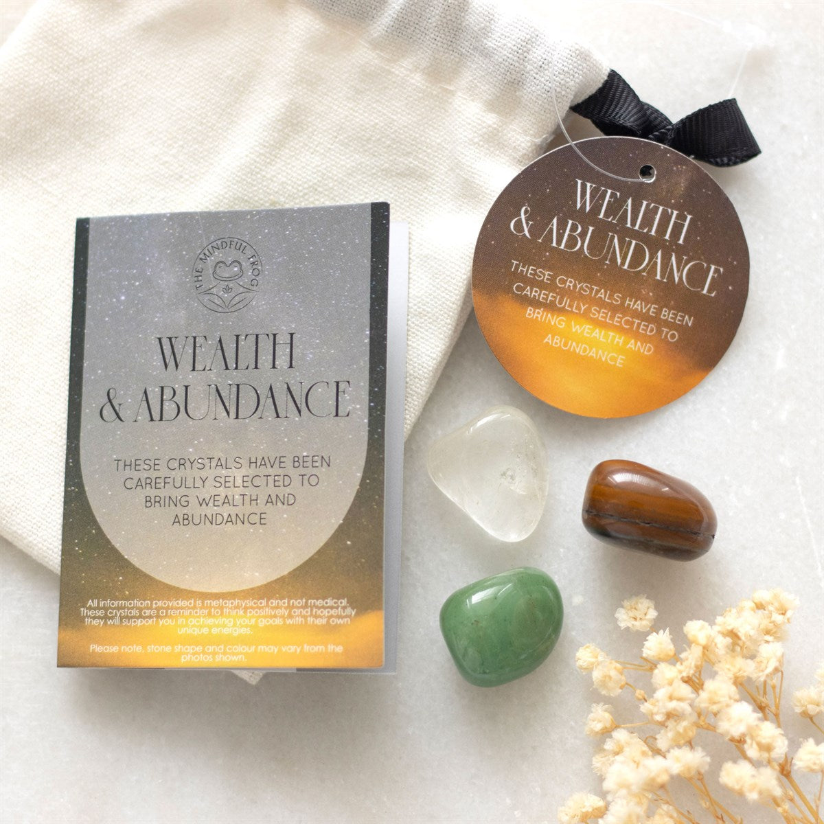 Wealth and Abundance Healing Crystals Set – The Crystal Healing Shop