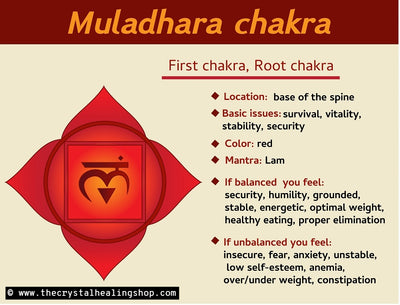 The Root Chakra and Crystals for the Root Chakra