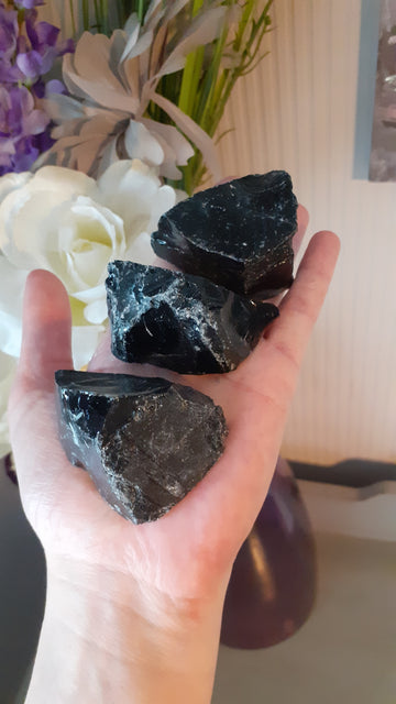 Large Rough Black Obsidian - 1 Piece