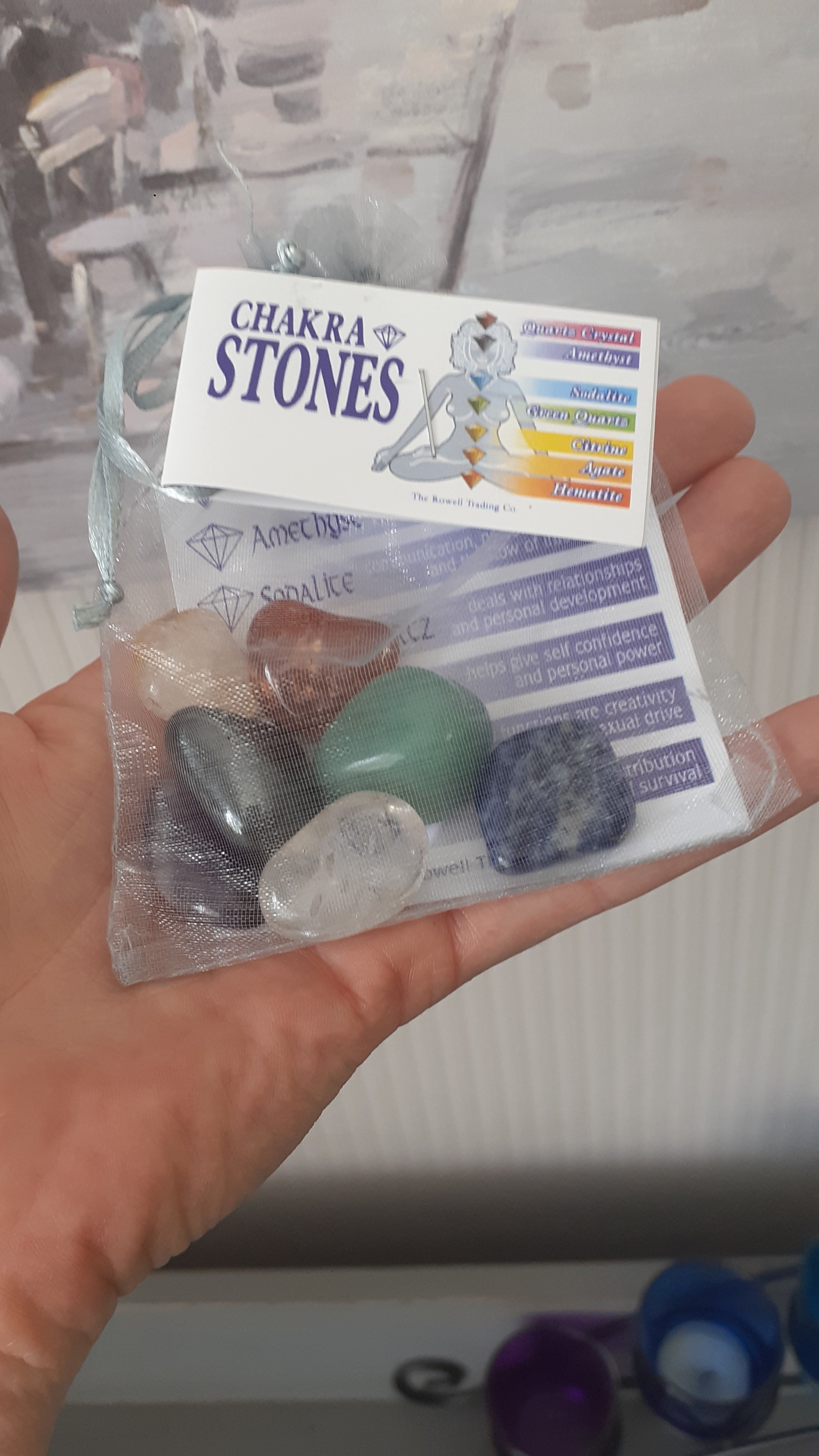 Chakra Tumbled Stone Set – The Crystal Healing Shop